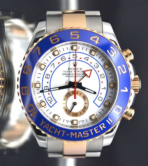 rolex yacht master ii two tone review|rolex yacht master price list.